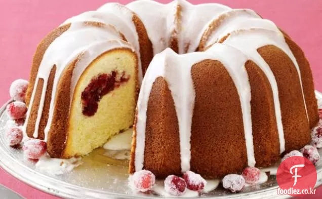 메이어 레몬 크랜베리 도넛 케이크