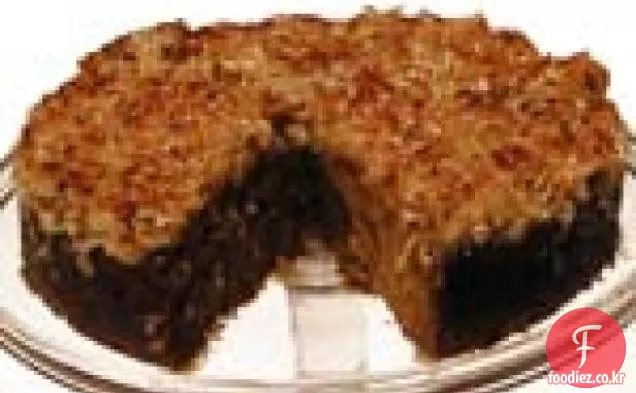 코코넛 호두 오트밀 케이크