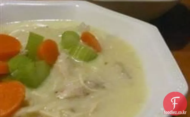 레몬 치킨 수프 나