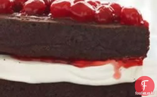 퇴폐적 인 초콜릿 체리 토르테