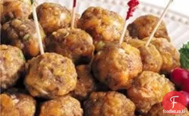 지미 딘 소시지 치즈 볼