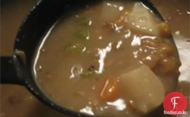 라인 랜더 렌즈 콩 수프