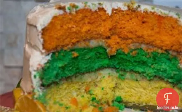 레인보우 시트러스 케이크