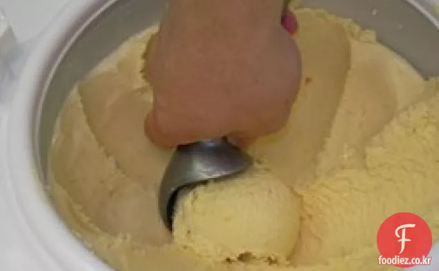 복숭아 아이스크림