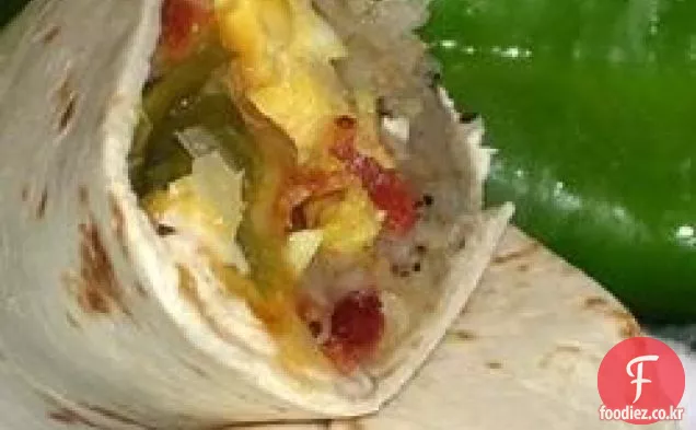뉴 멕시코 그린 칠레 조식 부리 토