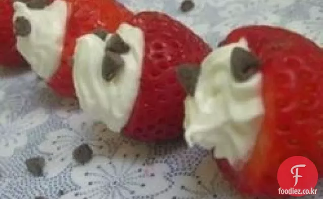 칼라의 과일 딥