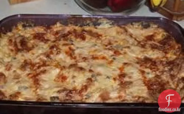 아침 소시지 캐서롤