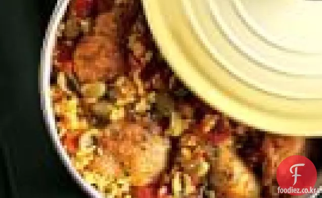 사프란 쌀 치킨