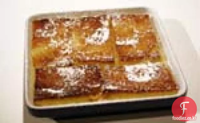 오렌지 마멀레이드 빵 푸딩