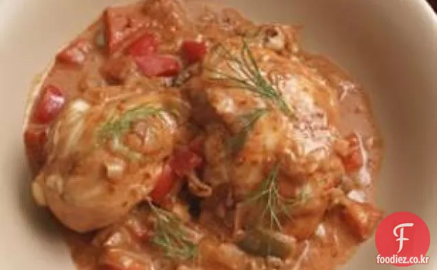 찐 파프리카 치킨
