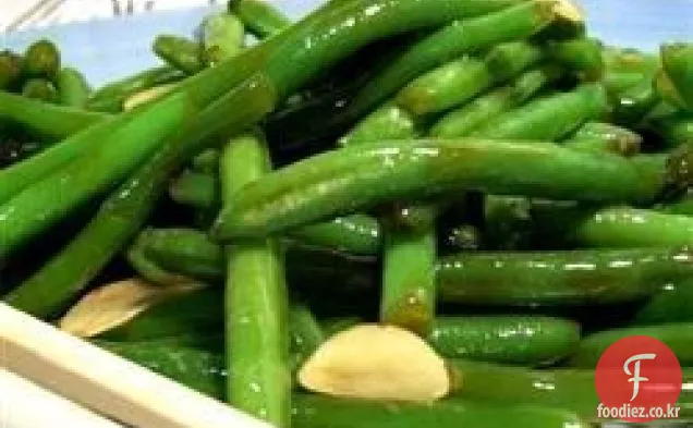 중국 뷔페'녹색 콩