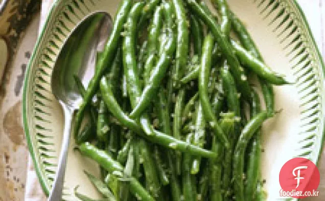 타라곤 녹색 콩