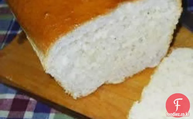 피 각질의 흰 빵