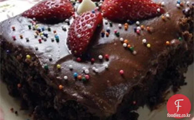 마피아 초콜릿 케이크