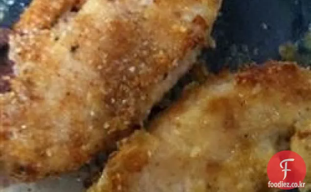 마늘 파르 메산 치킨