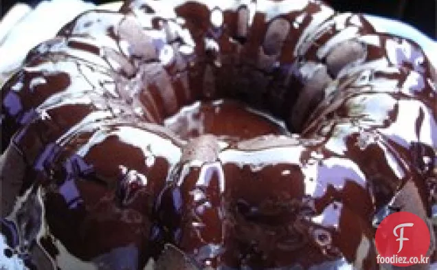 포트 와인 초콜릿 케이크