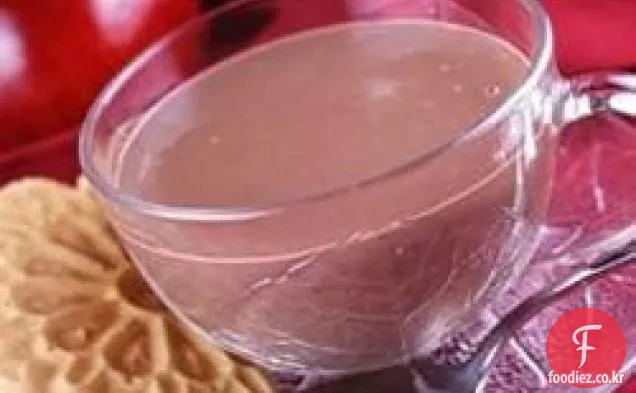치오 콜라 타 칼다(핫 초콜릿 이탈리안 스타일)