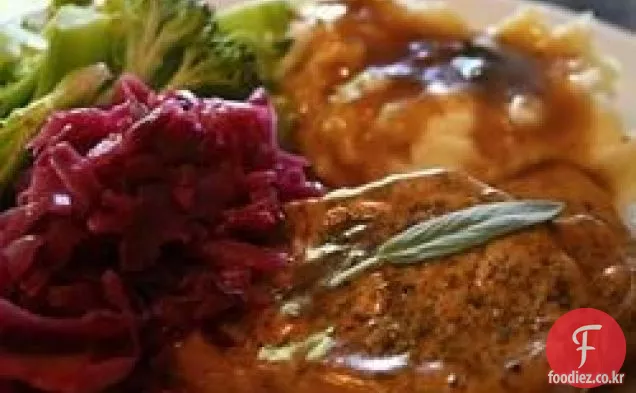 세이지 돼지 갈비
