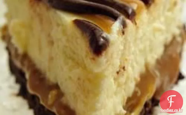 브라우니 카라멜 치즈 케이크