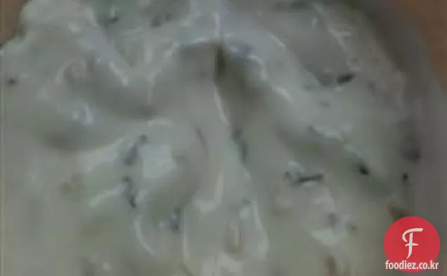 블루 치즈 드레싱