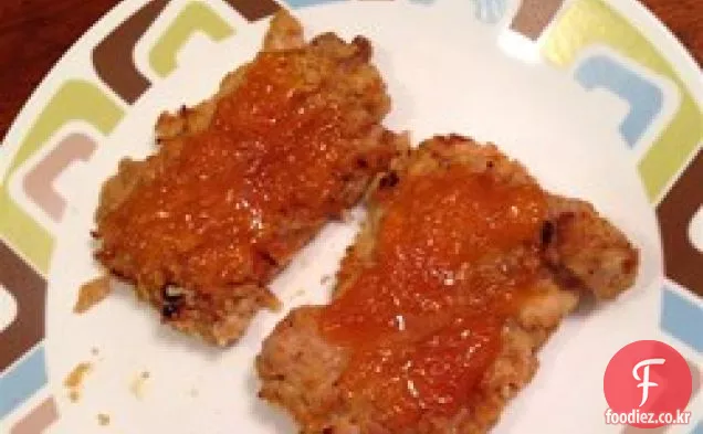오렌지 크래커 살구 치킨