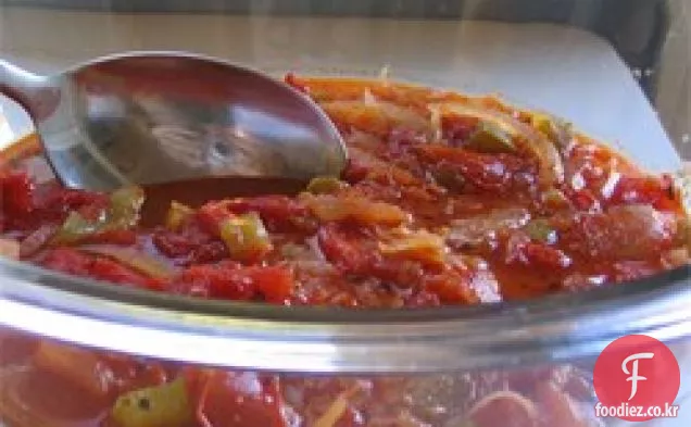 신선한 토마토 소스