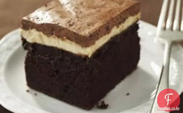 초콜릿 땅콩 버터 케이크