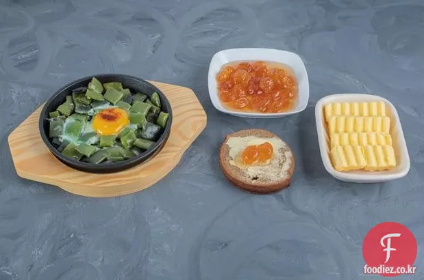 스모키 얼룩덜룩 한 버터 빈