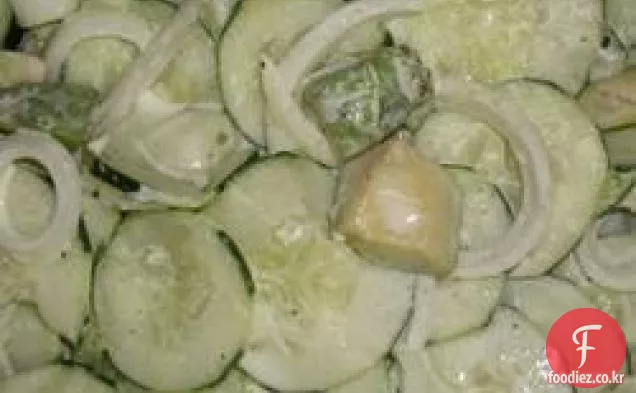 오이 아보카도 샐러드