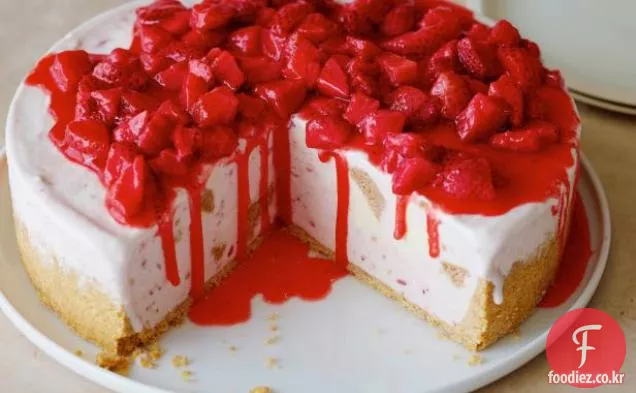 냉동 딸기 치즈 케이크