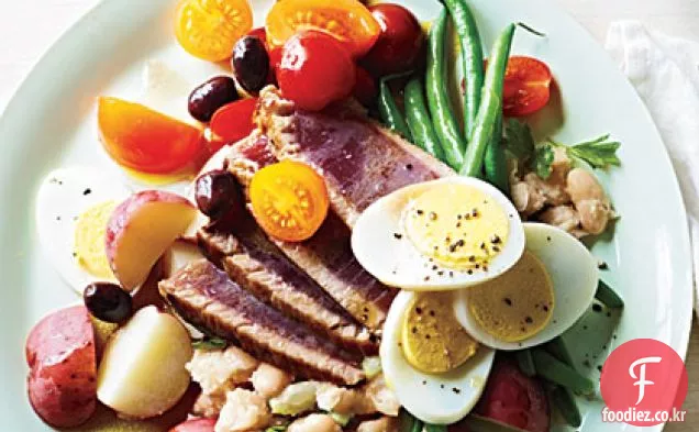 그린 Tuna Niçoise