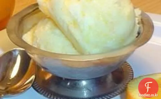 오렌지 셔벗 나는