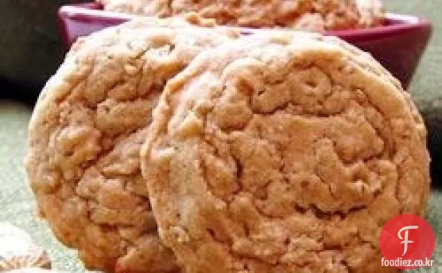 오트밀 땅콩 버터 쿠키