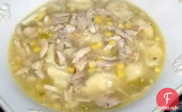최고의 펜실베니아 네덜란드 치킨 옥수수 수프