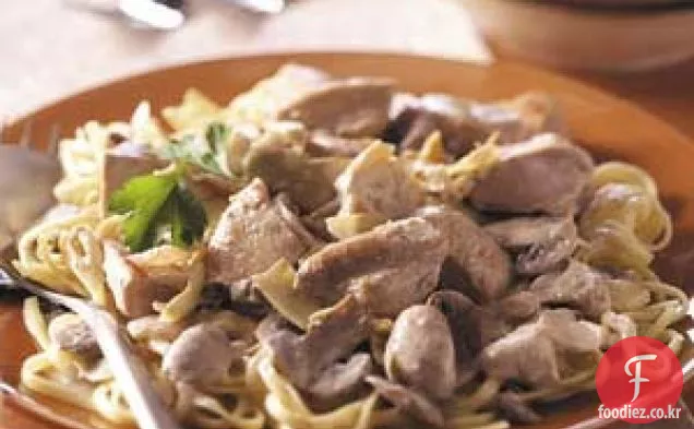 아티 초크 치킨 링귀니