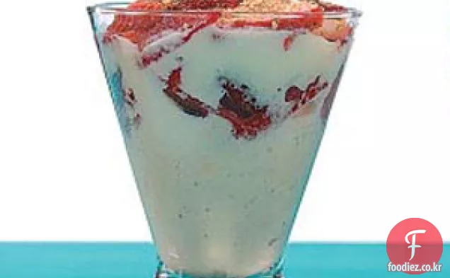 딸기 치즈 케이크 선디