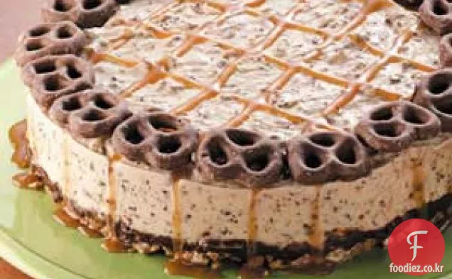 아이스크림 프레첼 케이크