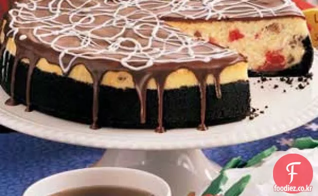 초콜릿 체리 치즈 케이크