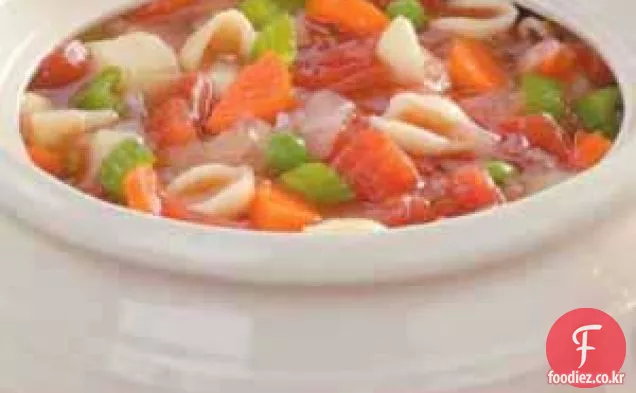 수제 이탈리아 야채 수프