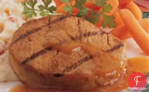 꿀 라임 돼지 갈비