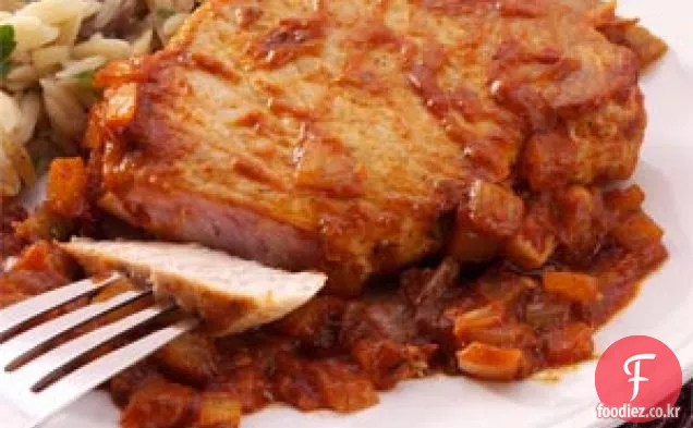 매운 토마토 돼지 갈비