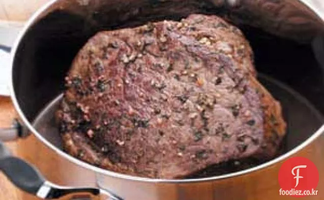 건강한 이탈리아 냄비 로스트