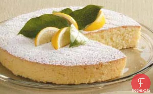 아몬드-레몬 파운드 케이크
