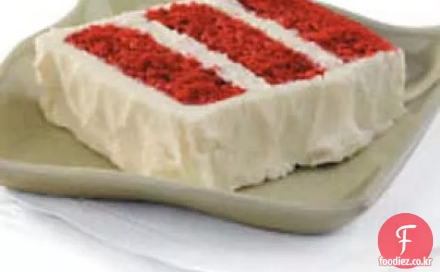 수제 레드 벨벳 케이크