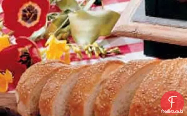 참깨 프랑스 빵