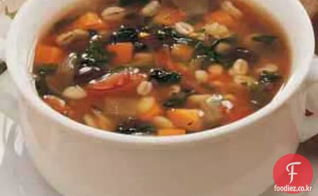 야채 콩 수프