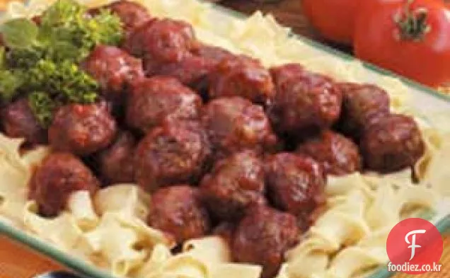 피칸테 크랜베리 미트볼