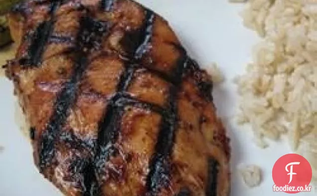 오렌지 꿀 마늘 치킨