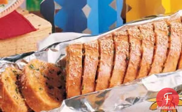 체다 허브 빵