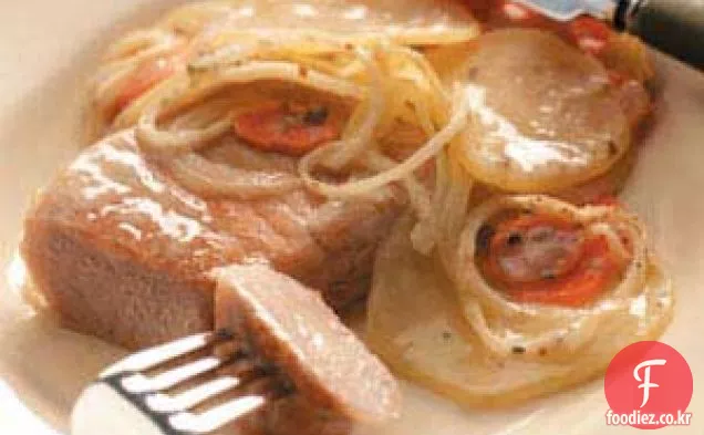 완벽한 돼지 고기 빵 굽기